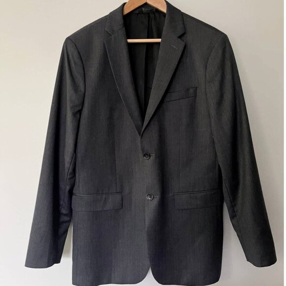 Banana Republic blazer sport coat size 42 Reg 100% wool Tailored Fit two button